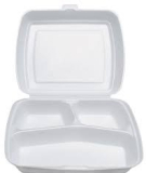 MENU BOX delený na 1/3, 1 balenie po 125 ks 16,65 EUR s DPH