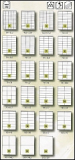 Print etikety biele, 210 x 297 na A4/1 ks, 0,09 €