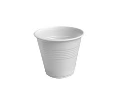 Plastovy pohar biely bez cajchu 0,08 l / 100 ks  1,89 € s DPH