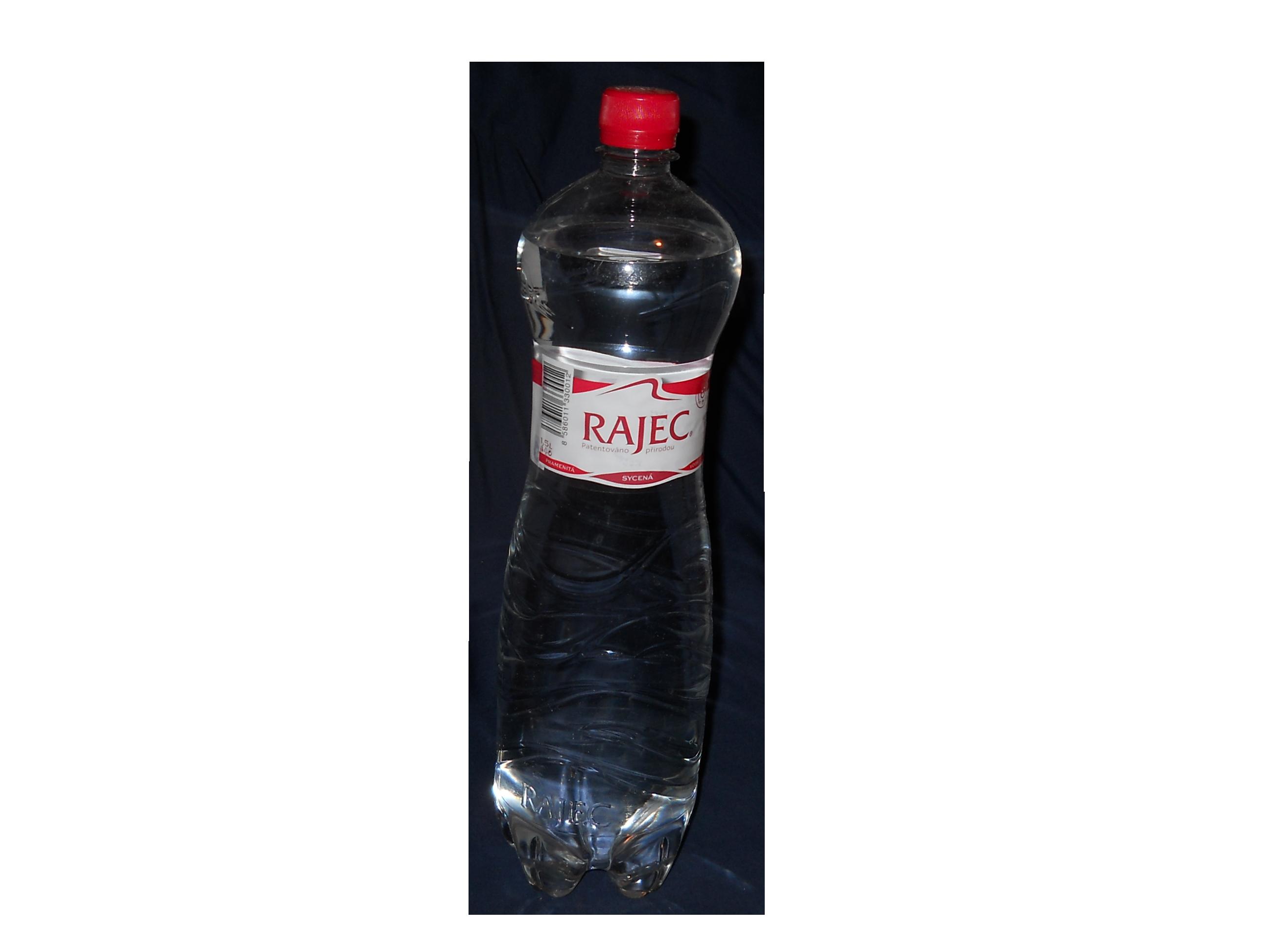 Minerálna voda  RAJEC sýtená v PET  fľašiach, 1,5 l 