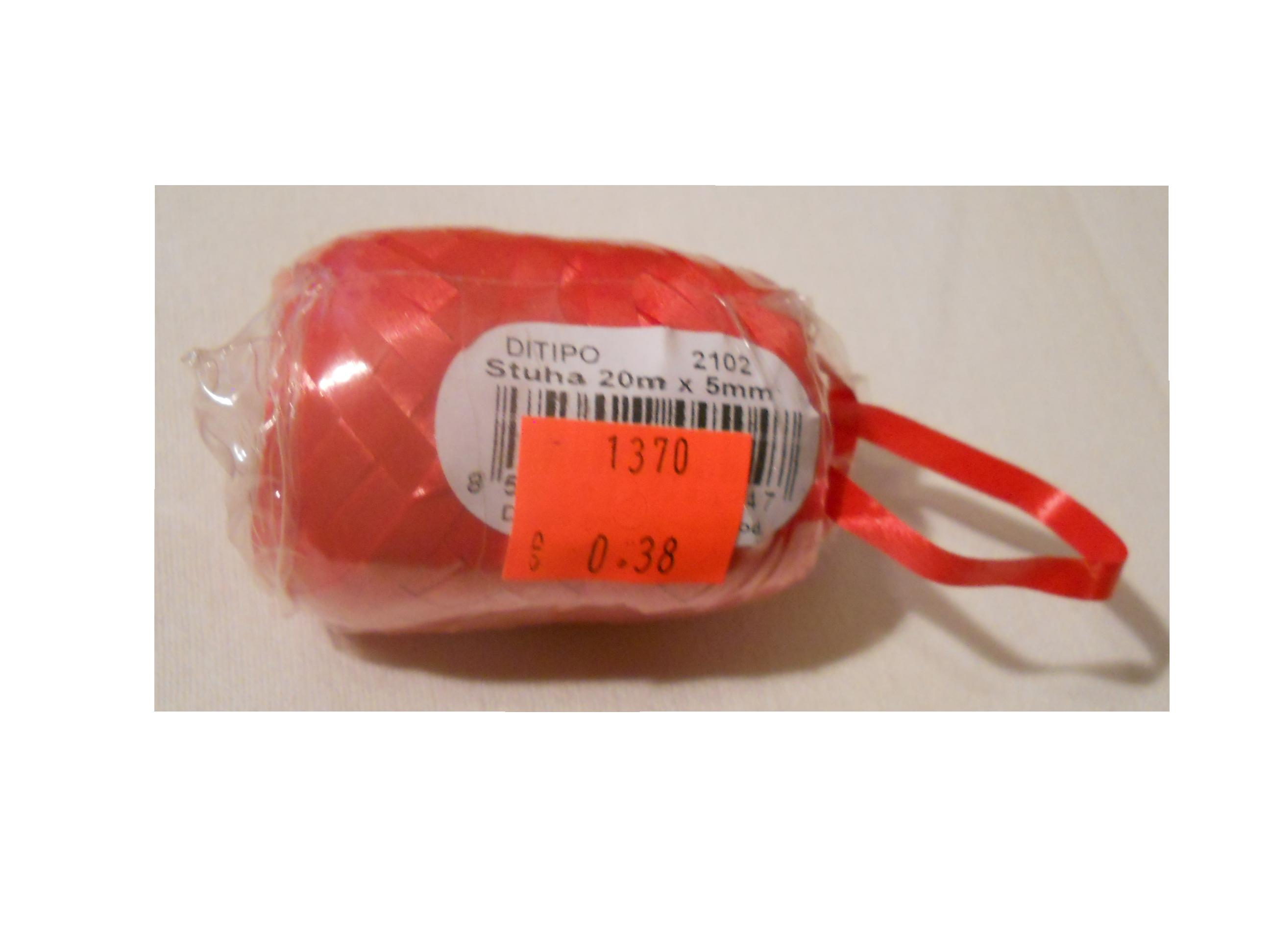 LYKO farebné červené šírka 5 mm/ 20 m / 0,68 €