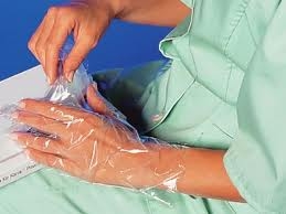 Mikroténové rukavice prstové pre styk s potravinami, 50 ks v balení - Vypredané 