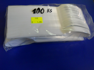 Lyžica polievková biela  ECO / 50 ks / 2,30 €