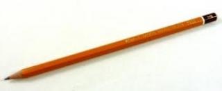 Ceruzka HB mäkká obyčajná bez gumy  č. 2