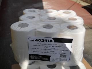 Papierová utierka MIDI 2 vrs..biela perfor š 20 cm/ priemer kotúč 12,5 cm 1,35 €